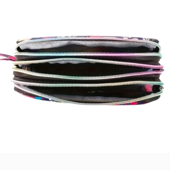 🌺Lips Wristlet Cosmetic Bag Wallett Travel Case Makeup Bag - Picture 4 of 6